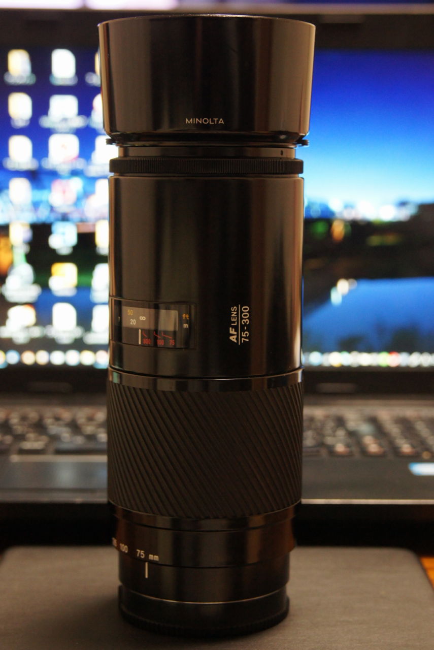 MINOLTA AF ZOOM 75-300mm F4.5-5.6 初期型 | Alpha85のブログ