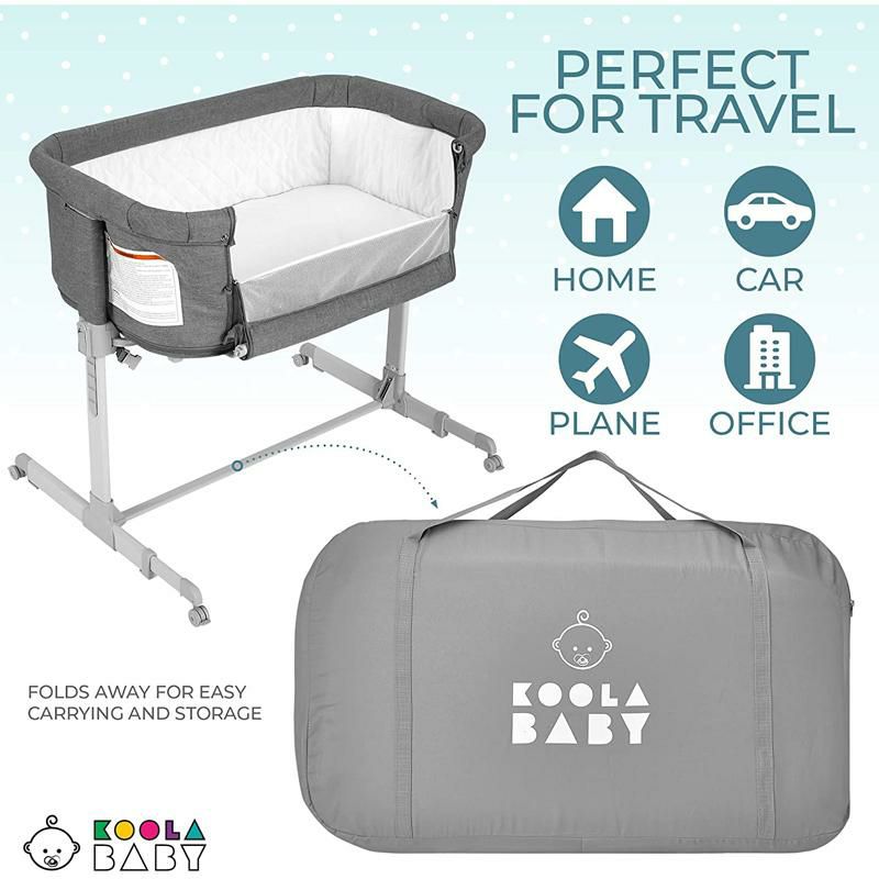 折りたたみ式 3 in 1 バシネット ベッドサイドスリーパー ベビー