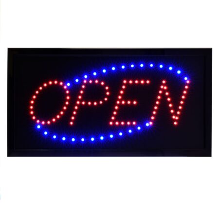 Alpine Industries LED Open Sign (Rectangle) – Alpine