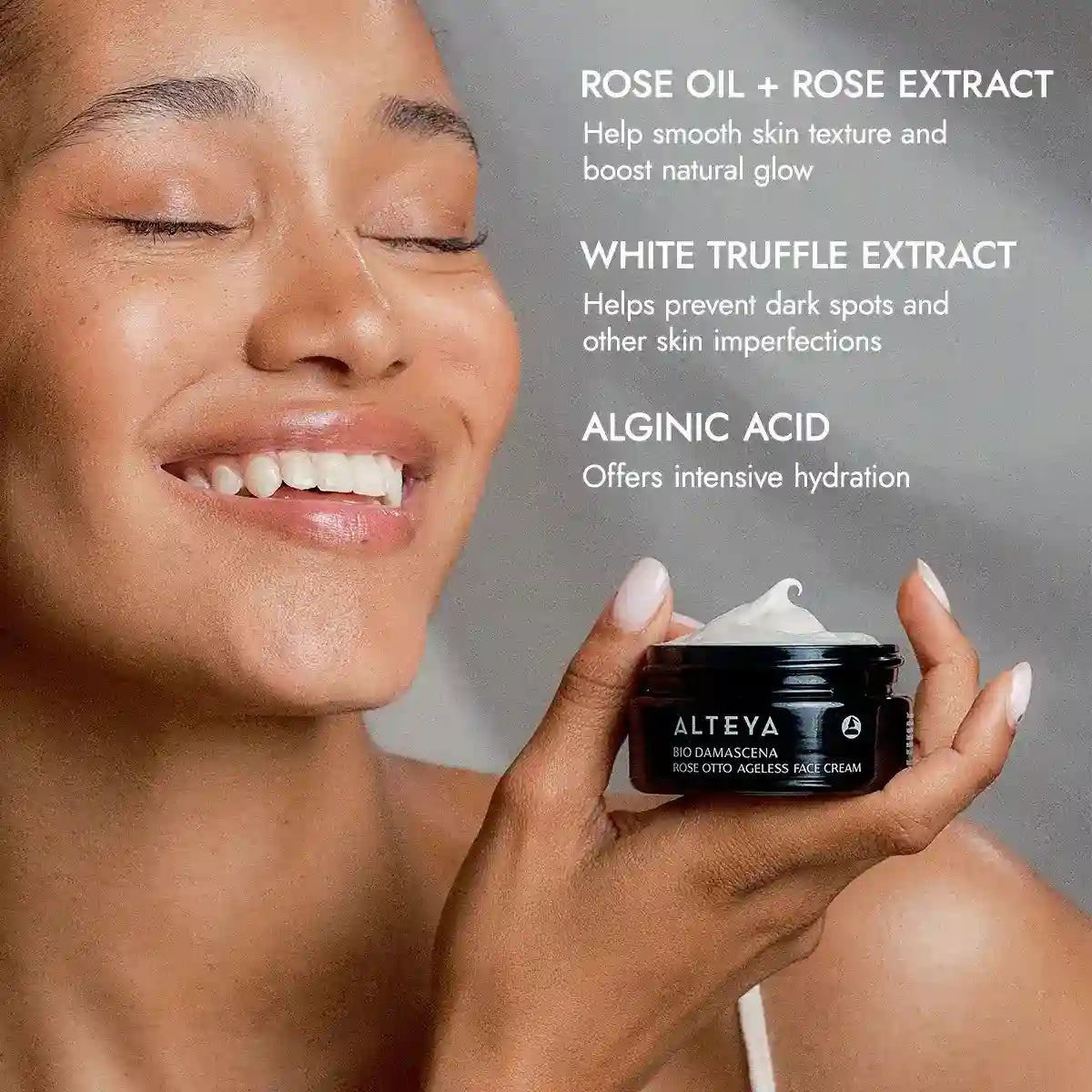 Bio Damascena Ageless Rose Otto Face Cream - Bulgarian Rose Otto