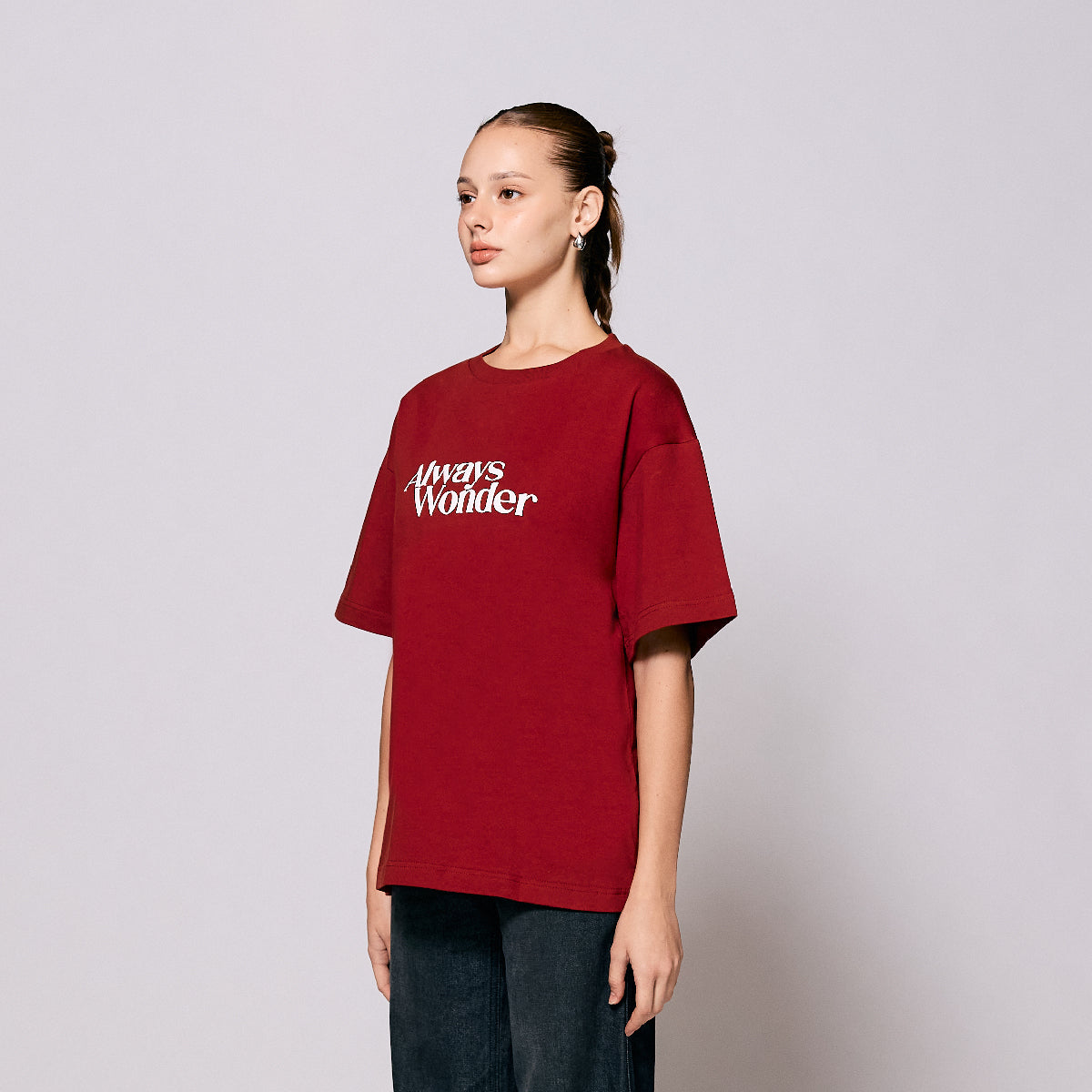 AlwaysWonder | 'A Digital Heartbeat' Rosewood T-Shirt