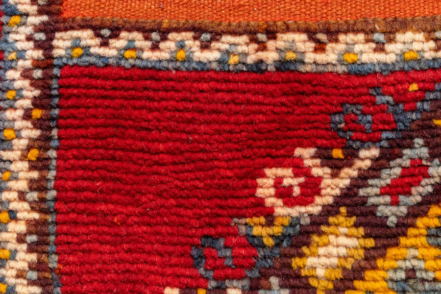 モロッコ産 1980年代 手織り絨毯】モロッカンラグ-ヴィンテージラグ