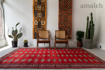 EXTRA LARGE SIZEのヴィンテージラグ・トライバルラグ・手織りの絨毯