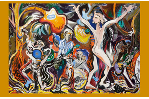 ロニー・ウッド、ピカソにインスパイアされてローリング・ストーンの