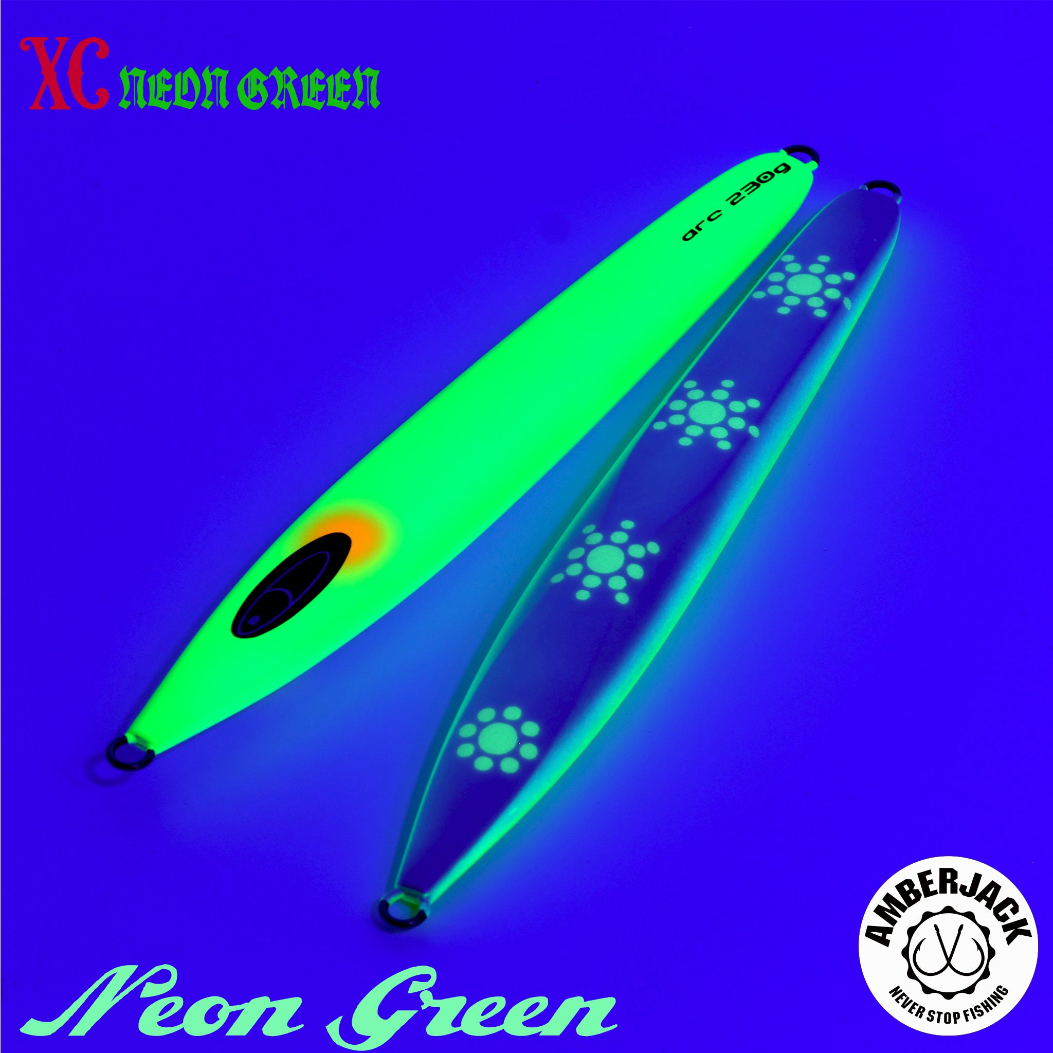 アーク XCマットネオングリーン / 裏パールノクチルカグロー シー