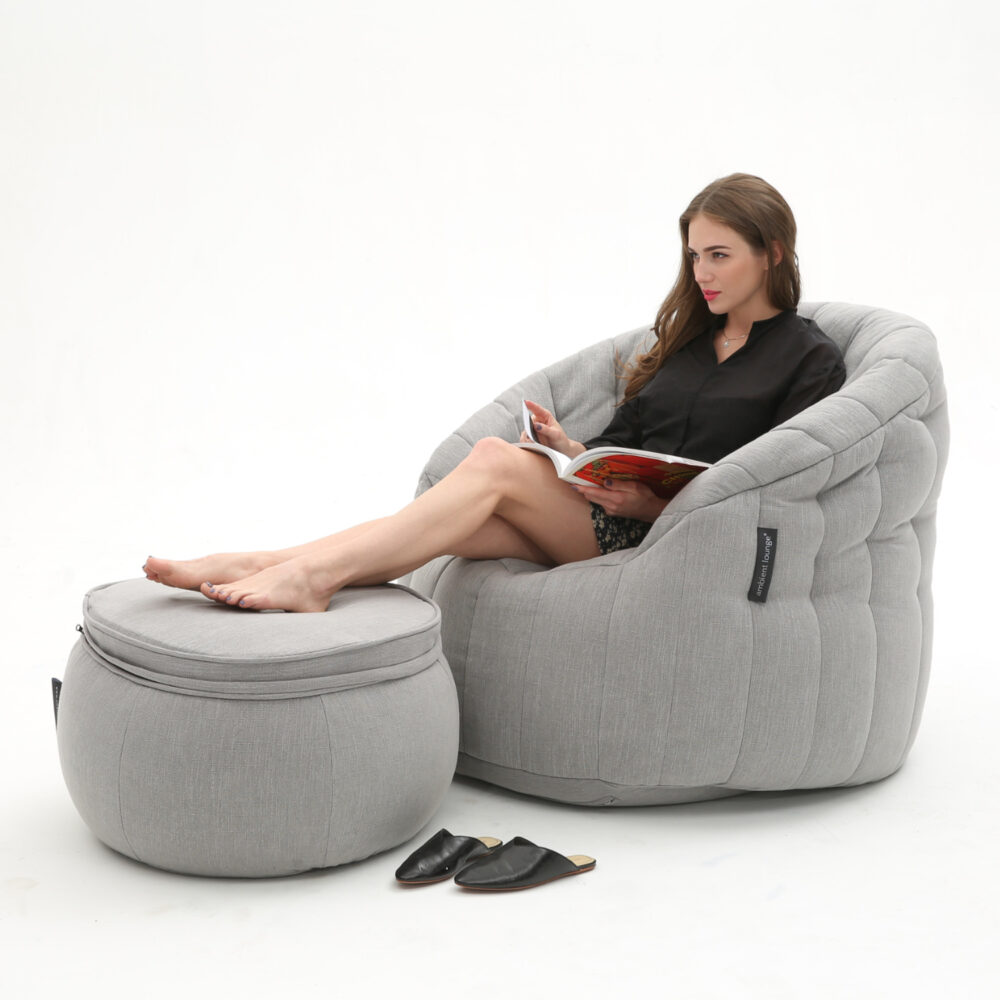 ウィングオットマン - 足掛けからひとり掛けチェアまで自由自在に