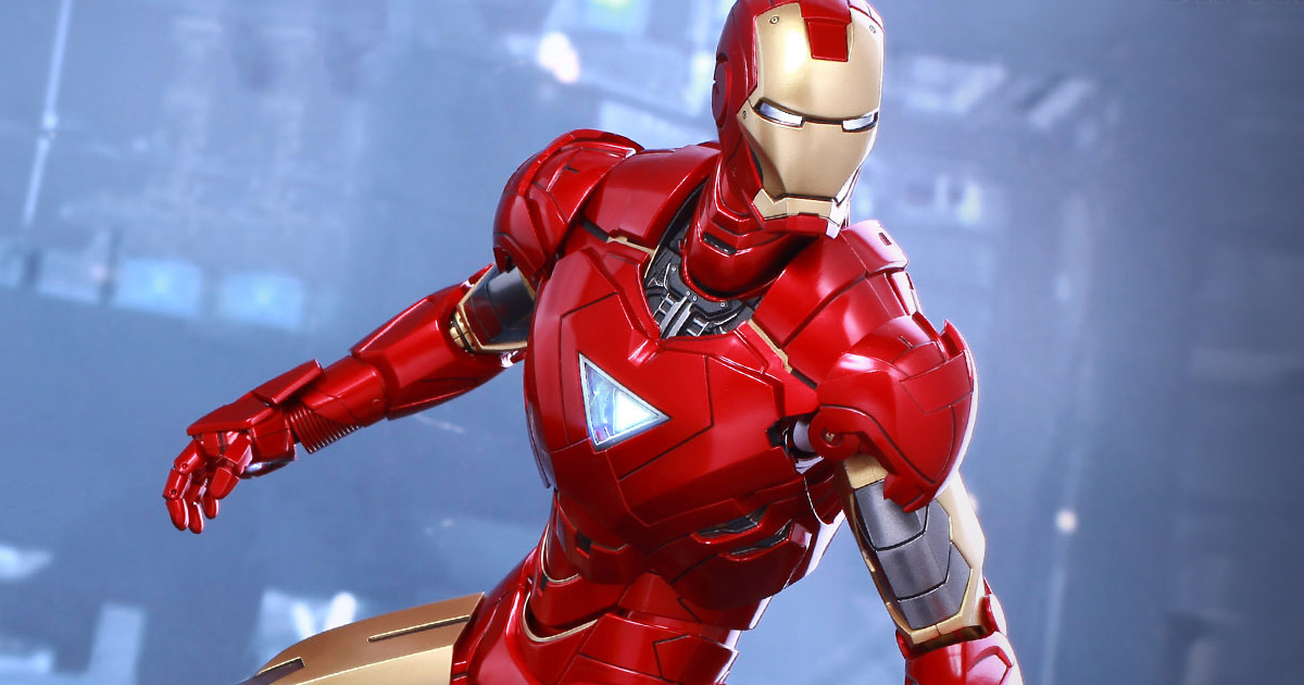ホットトイズ】1/6スケールフィギュア映画『アイアンマン2』アイアン