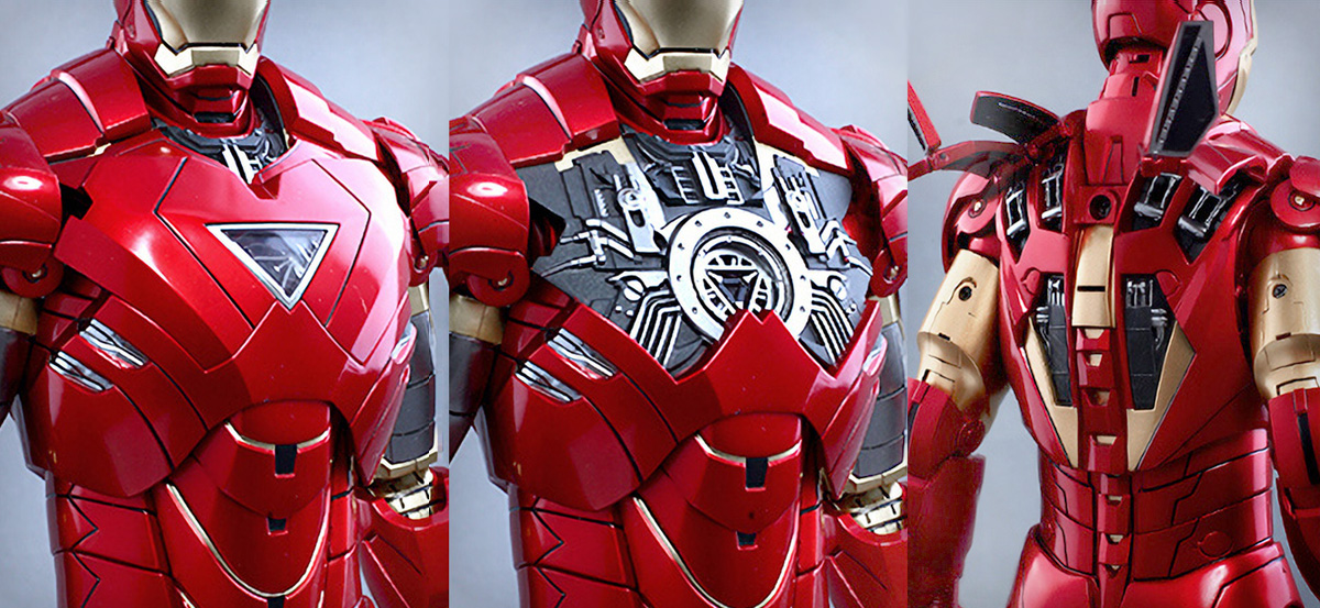 ホットトイズ】1/6スケールフィギュア映画『アイアンマン2』アイアン