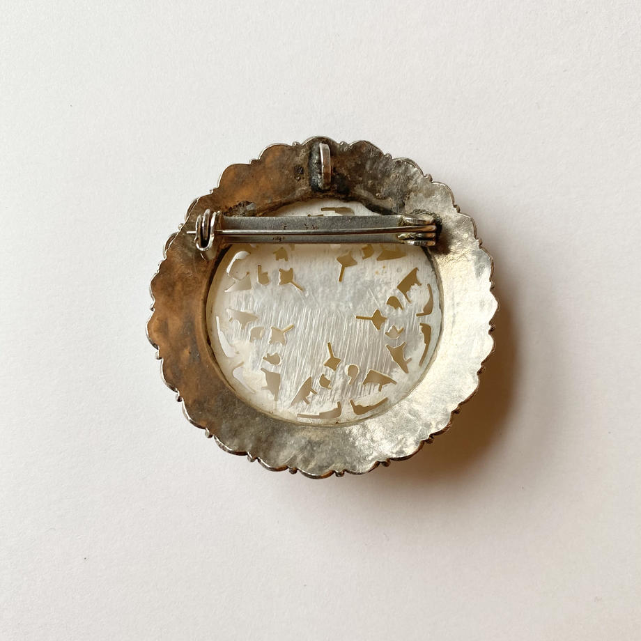 ベツレヘムパール ブローチ/ペンダントトップアンティークアクセサリー