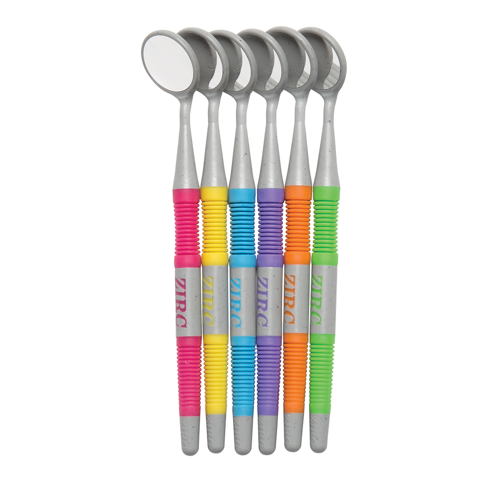 Zirc Assorted Soft Grip Mirrors – American Dental Accessories, Inc.