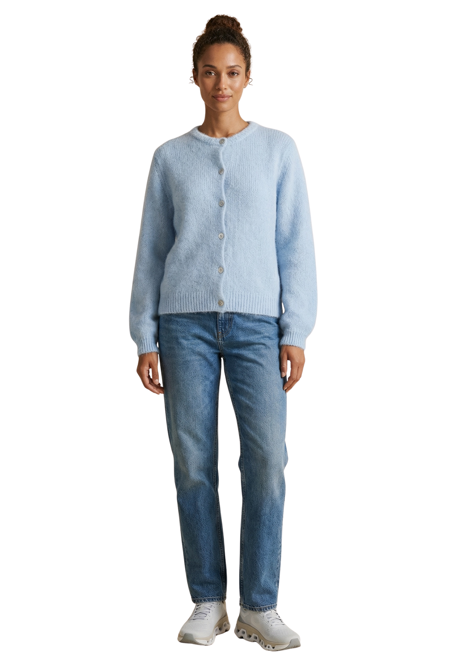 Susan Alpaca Cardigan Light Blue | Americandreams