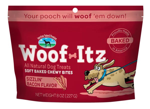 Woof-Itz Sizzlin' Bacon - American Natural Premium