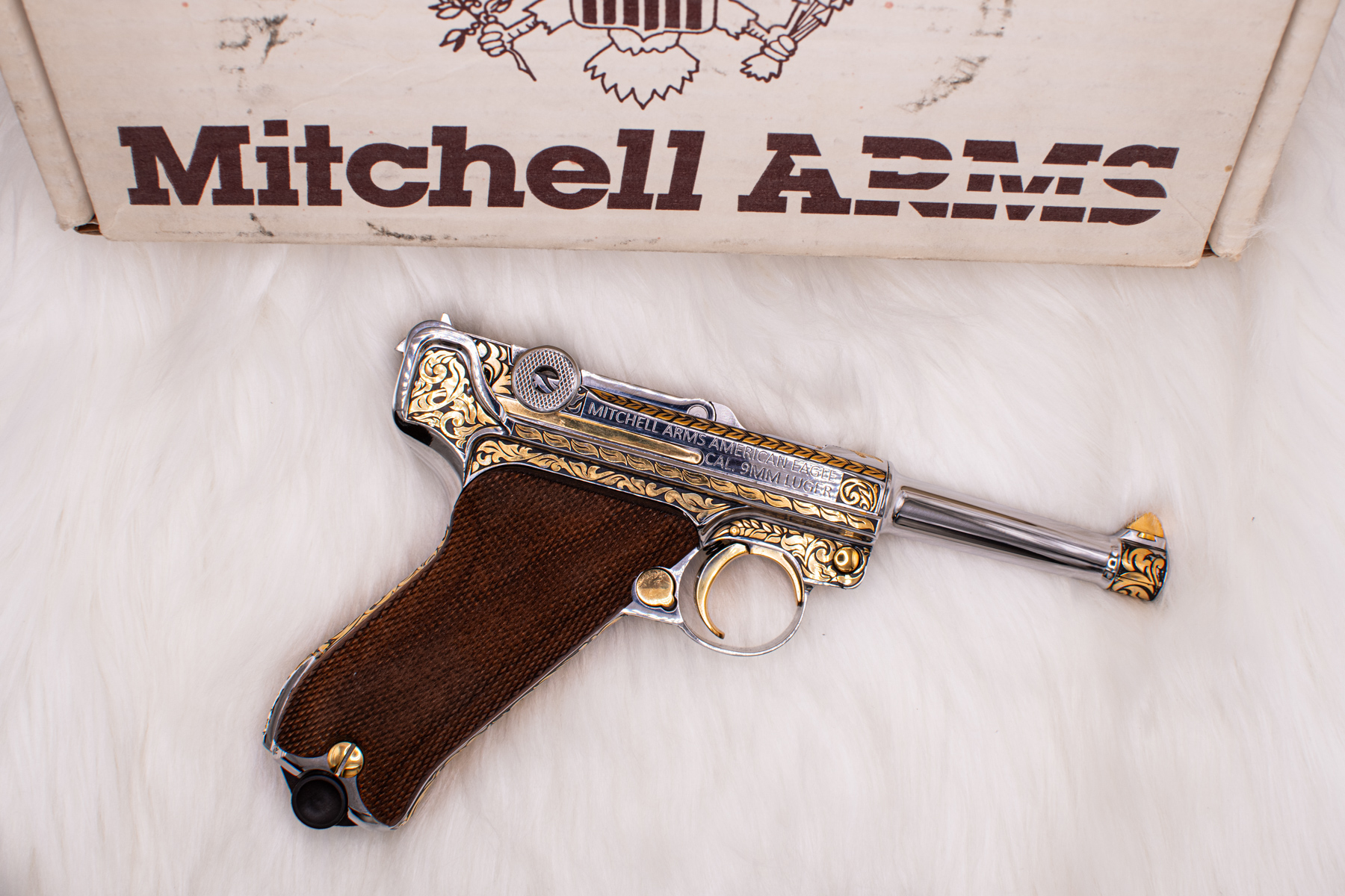 Luger P08. Mitchel Arms. 9mm. – American Golden Weapons Inc