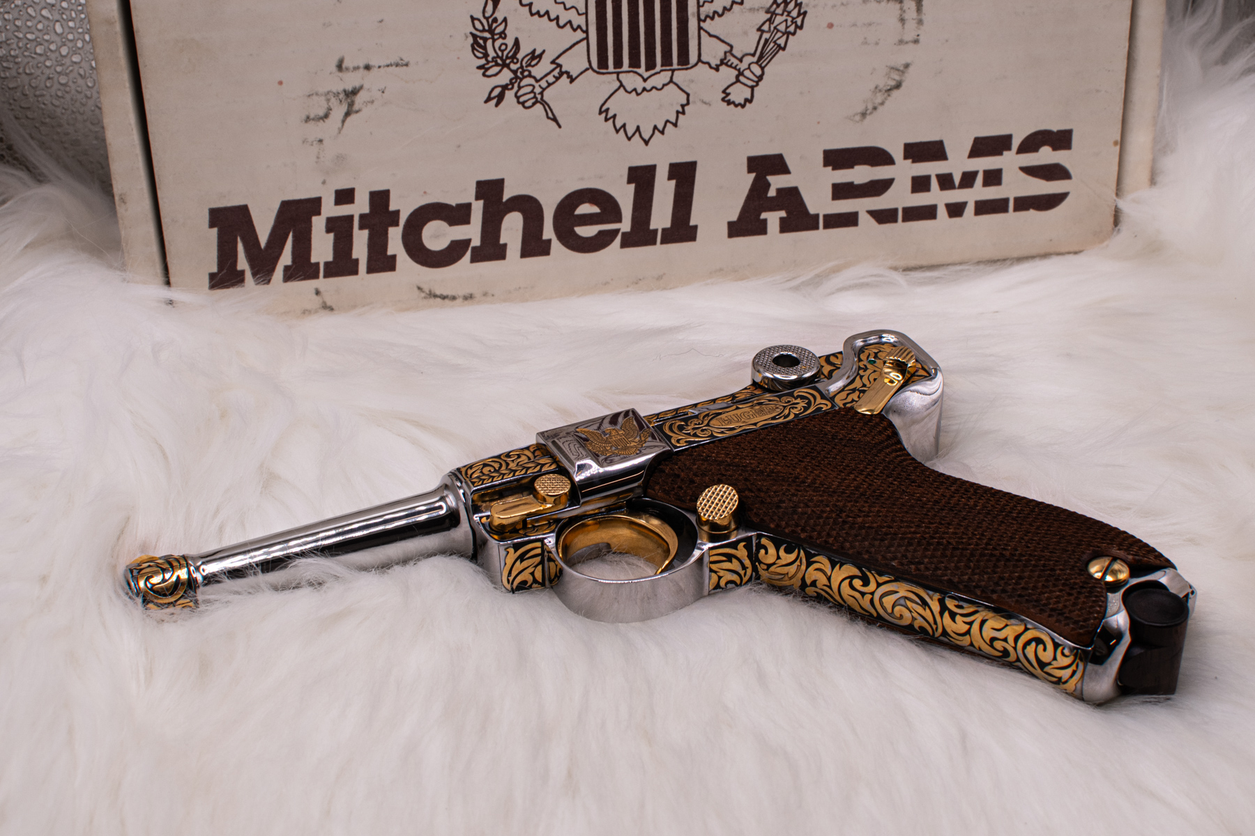 Luger P08. Mitchel Arms. 9mm. – American Golden Weapons Inc