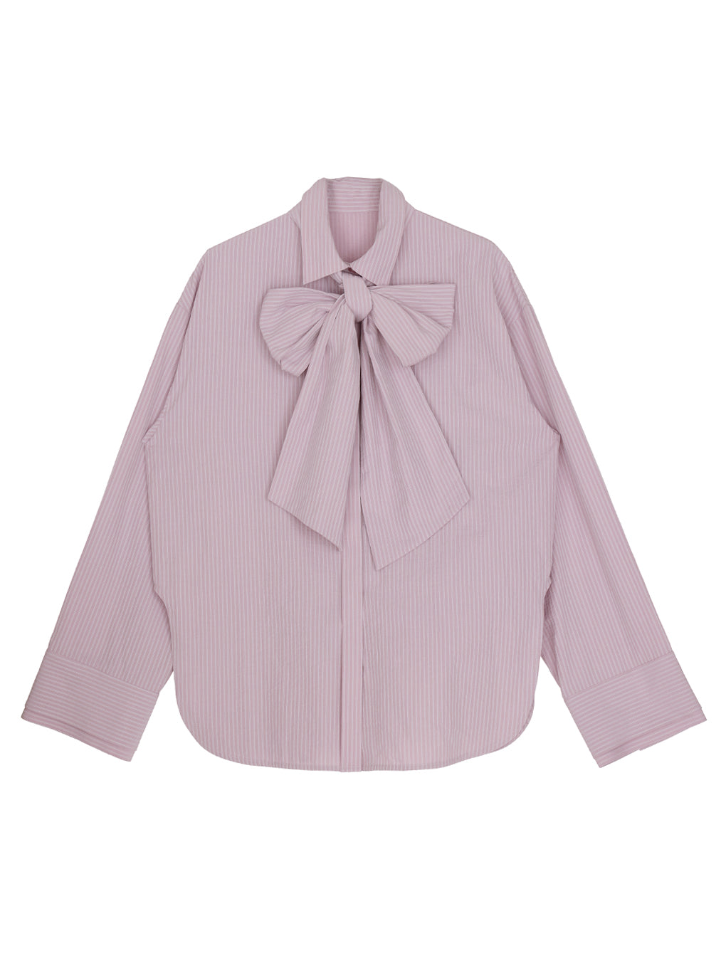 UND UNEVENNESS TIE BLOUSE