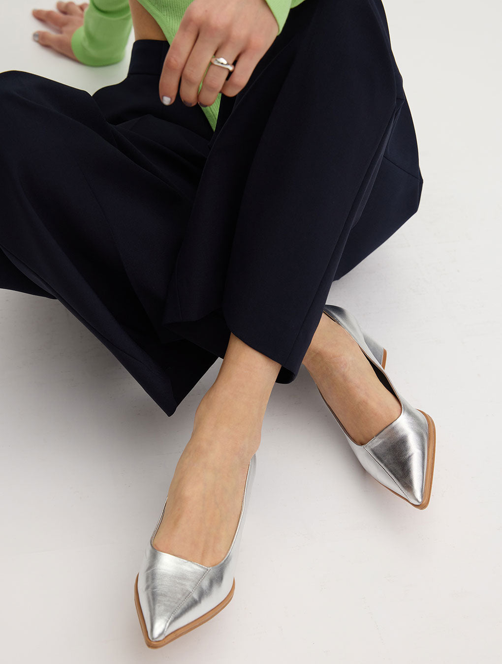 ameri UND BIJOU FLAT PUMPS Ameri VINTAGE アメリ UND BIJOU FLAT