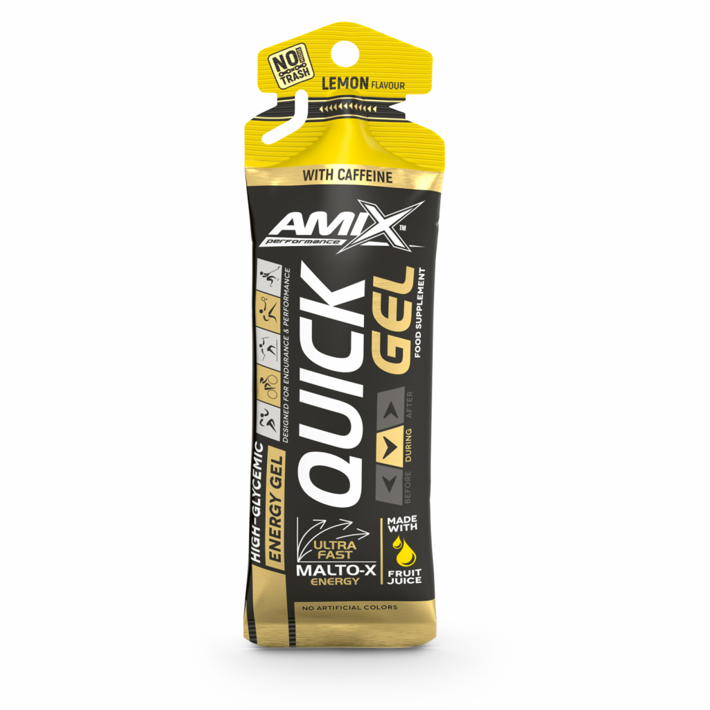 Performance Amix® QUICK Gel with caffeine 45g - blood orange | www