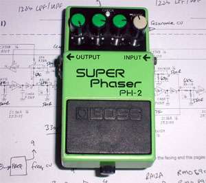 Boss PH-2 into a Jupiter VCF – AMSynths