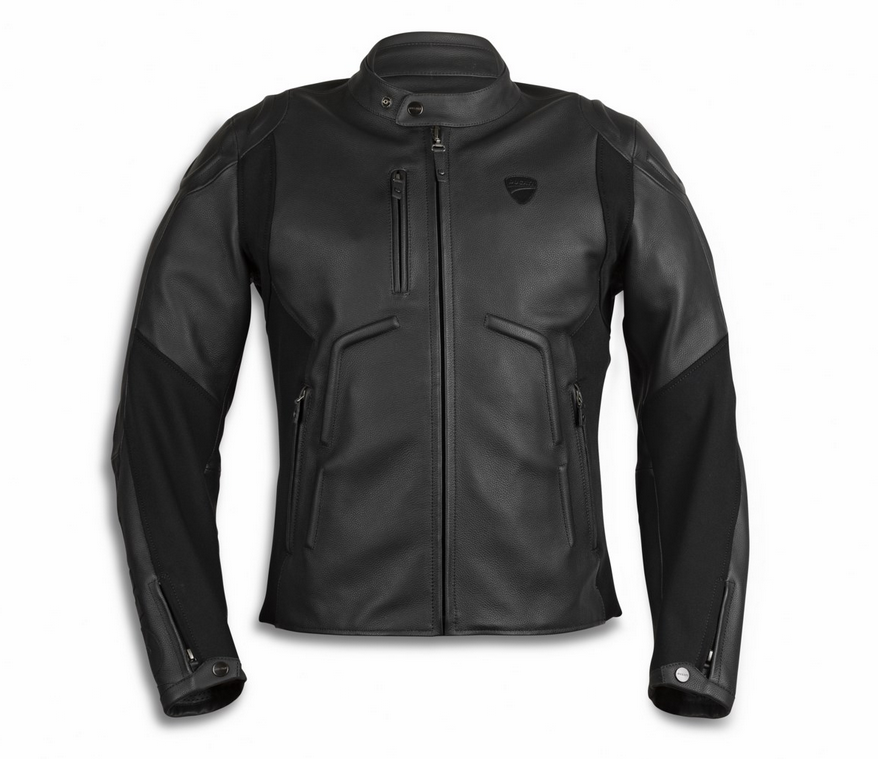 Ducati Black Rider C2 Leather Jacket by Spidi - AMS Ducati