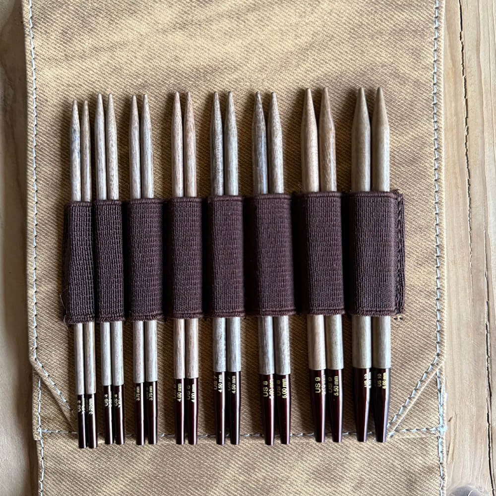 付け替え輪針セット5インチ[WOOD]コンパクトセット | LYKKE – amuhibi