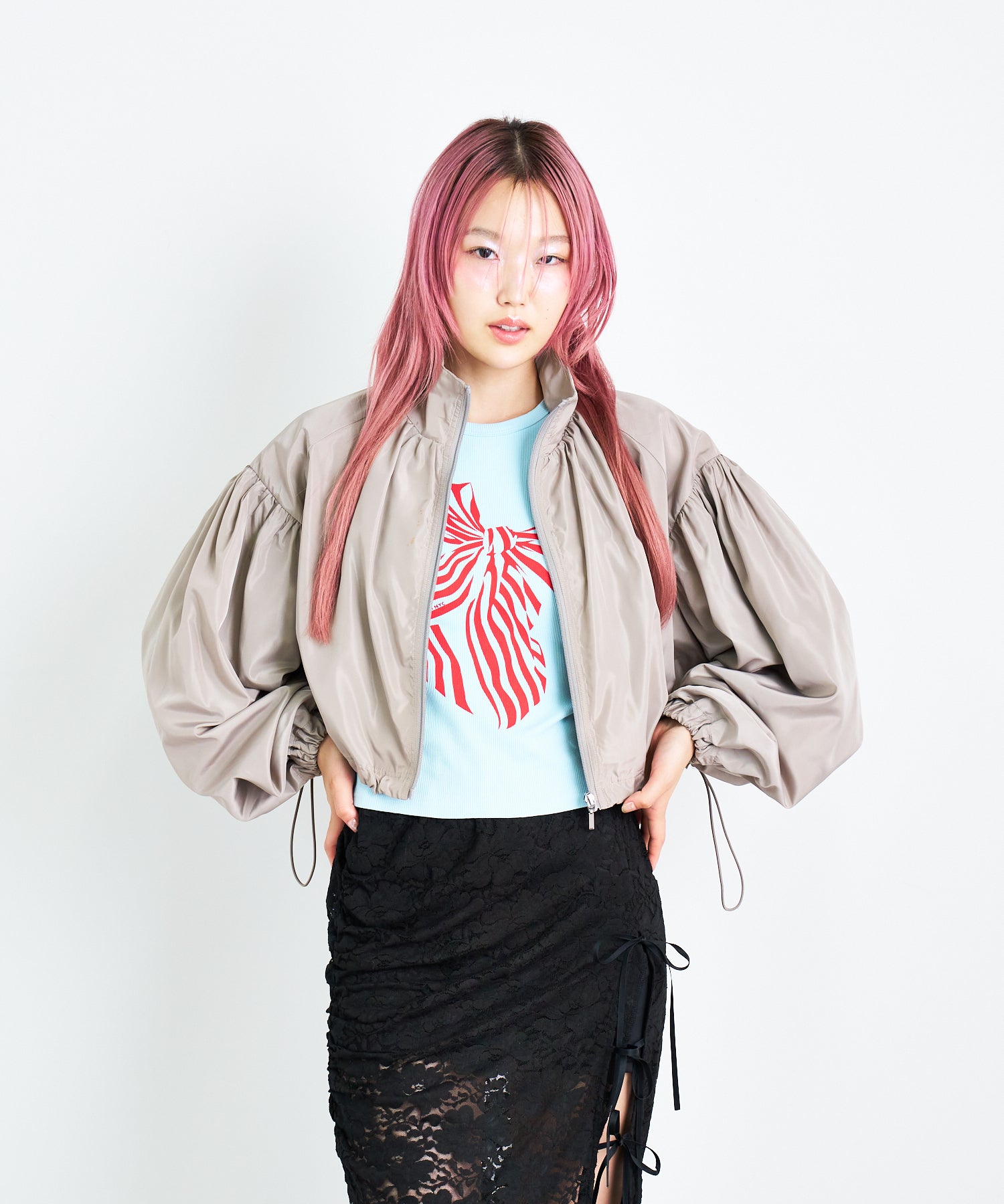 バルーンショートブルゾン – ANNA SUI NYC