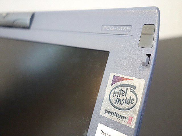 VAIO PCG-C1XF (Sony) 2000年 | 古いハードに囲まれて since2011