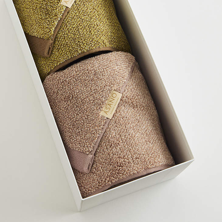 フェイスタオル2枚入 スーパーゼロ®タオル KASUMI | ANoTHER IMPERIAL