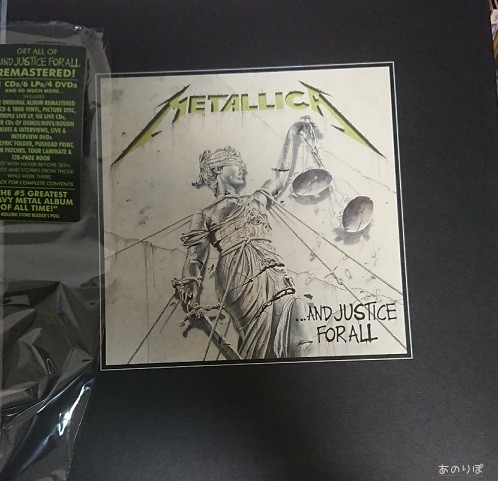 メタルジャスティス】メタリカのリマスター盤【ベース聞こえるの