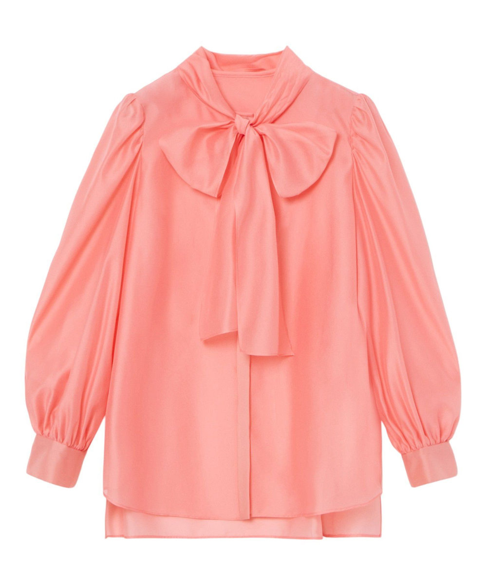 Eternal Line 2025】シアーオーガンジーボウタイ ブラウス|ANAYI