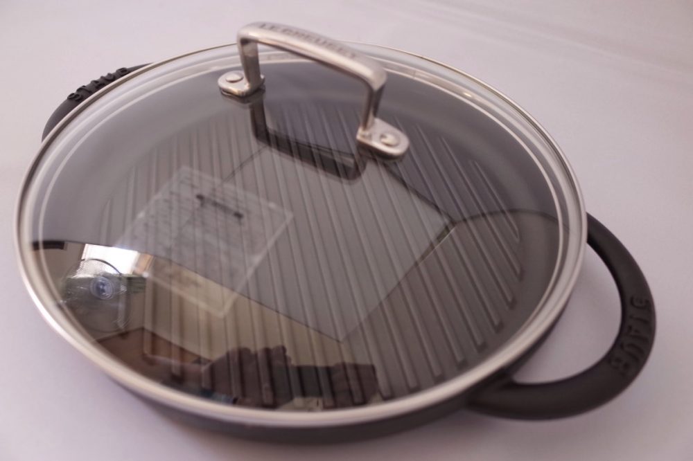 ストウブ ピュアグリル 26cmに蓋が欲しくてルクルーゼのTNS ガラスフタ