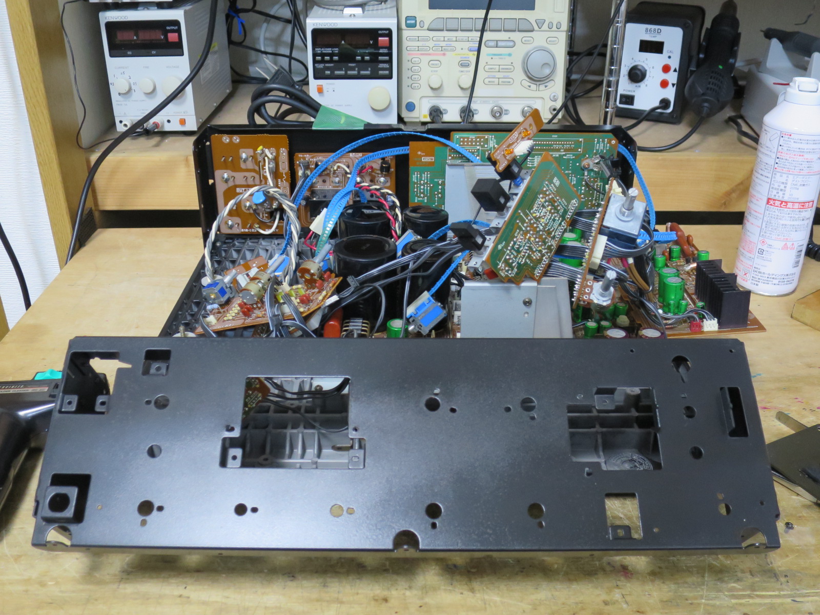 昭和60年代のアンプ修理 SONY TA-F333ESX 11台目: アナログ技術の研究