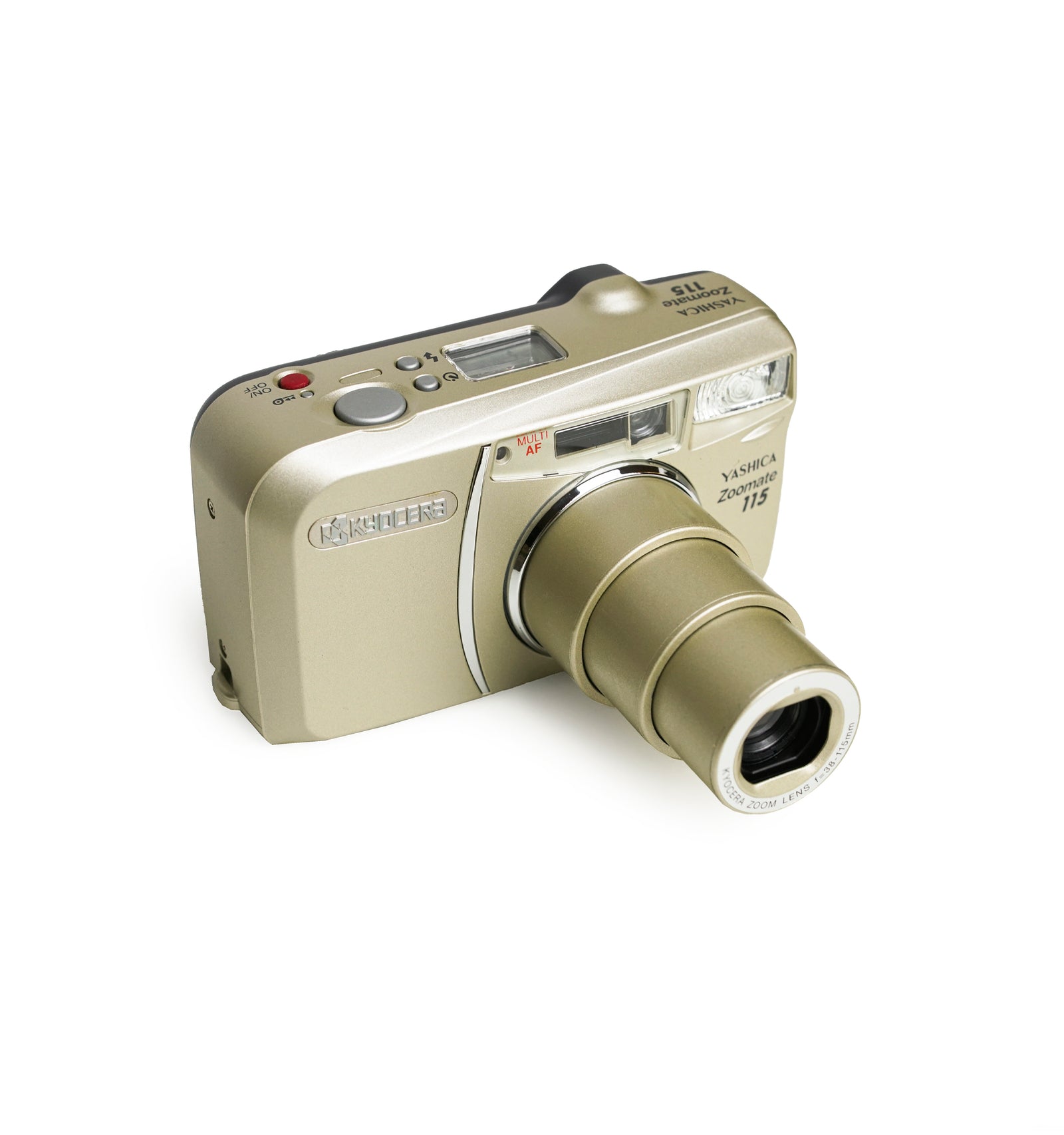 Yashica Zoomate 115 35mm Point & Shoot Analog Film Camera