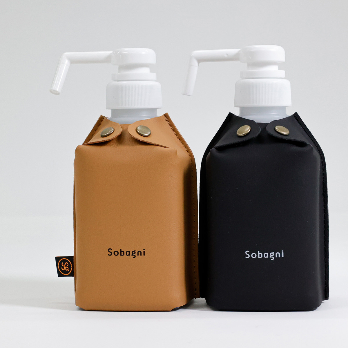 置き型消毒液ボトルカバー 消毒液ボトル別売り 〔約幅8・奥行8・高さ