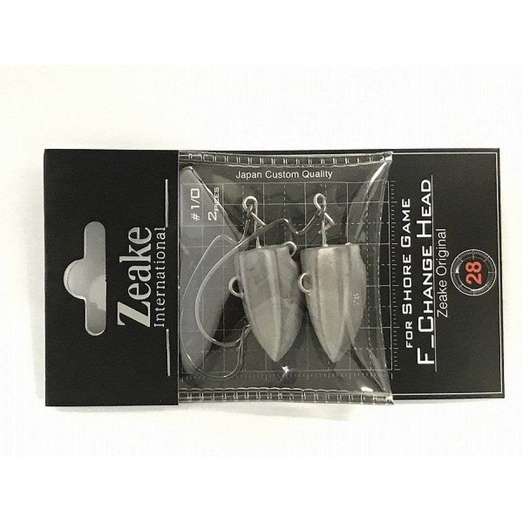 ジーク フックチェンジヘッド 28g #1/0 ジグヘッド: 釣具の