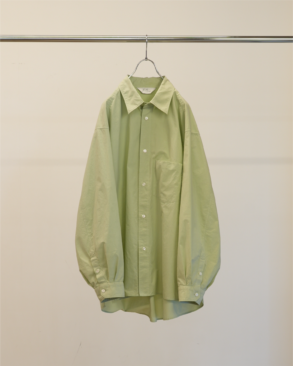 SHRINK OVER SHIRT(GRAYMINT) – ANCELLM