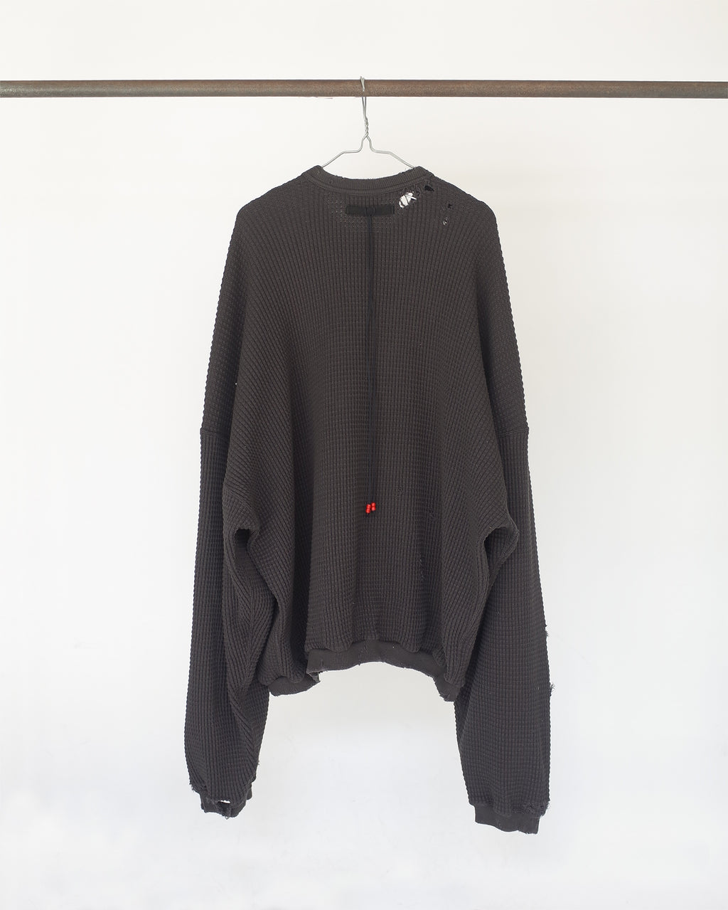DAMAGE HEAVY WAFFLE OVERSIZED LS – ANCELLM
