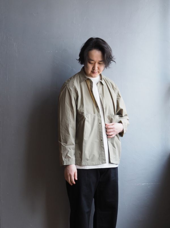 ENDS and MEANS(エンズアンドミーンズ) Light Shirts Jacket-ライト