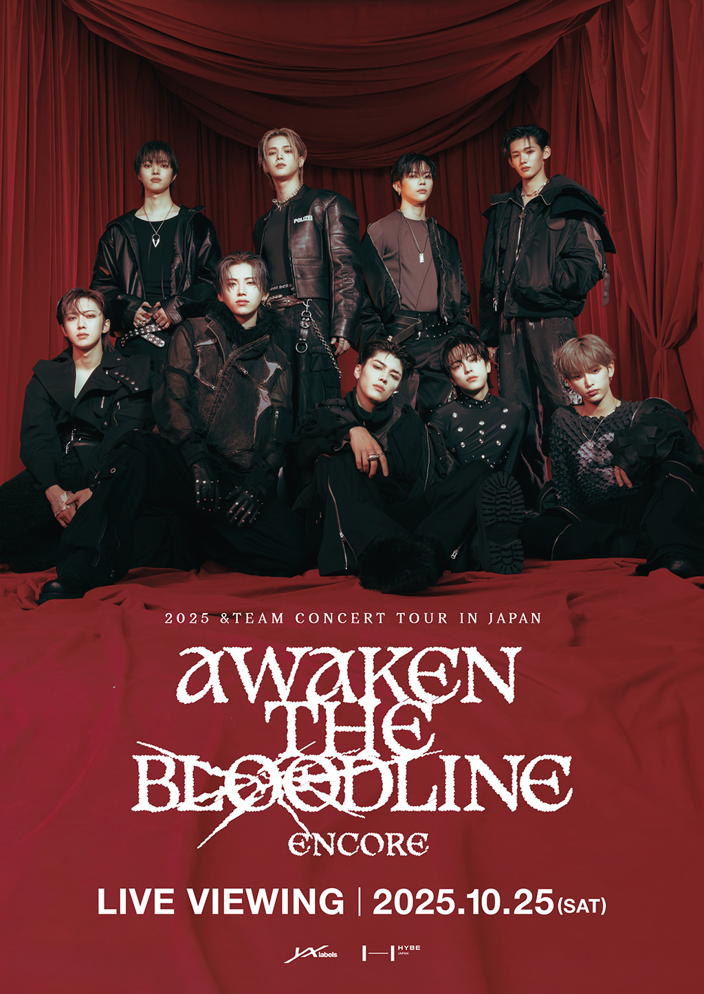 &TEAM LIVE VIEWING Official「2025 &TEAM CONCERT TOUR 'AWAKEN THE