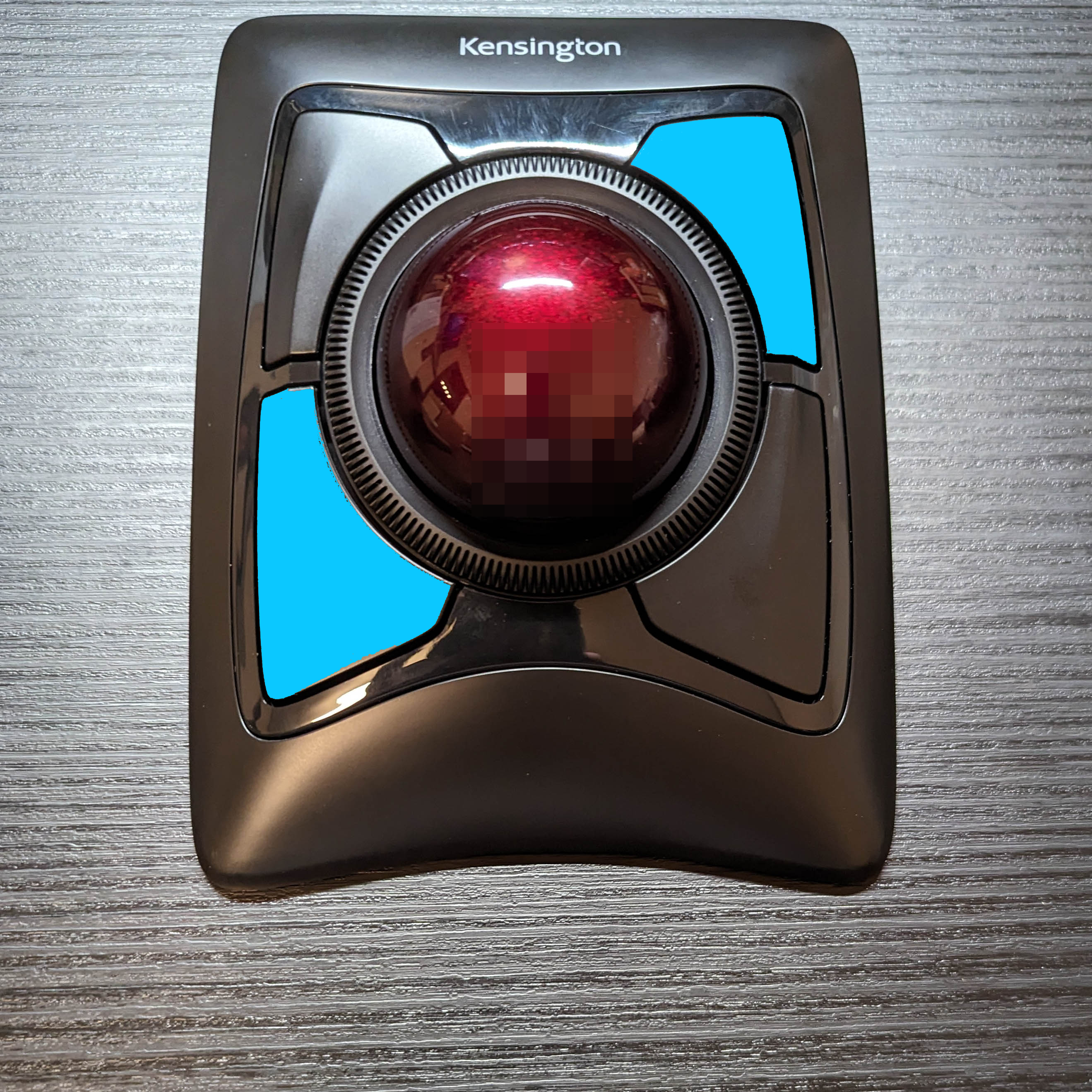 Kensington ExpertMouse レビュー」角度つけすぎ。 | ガジェ文