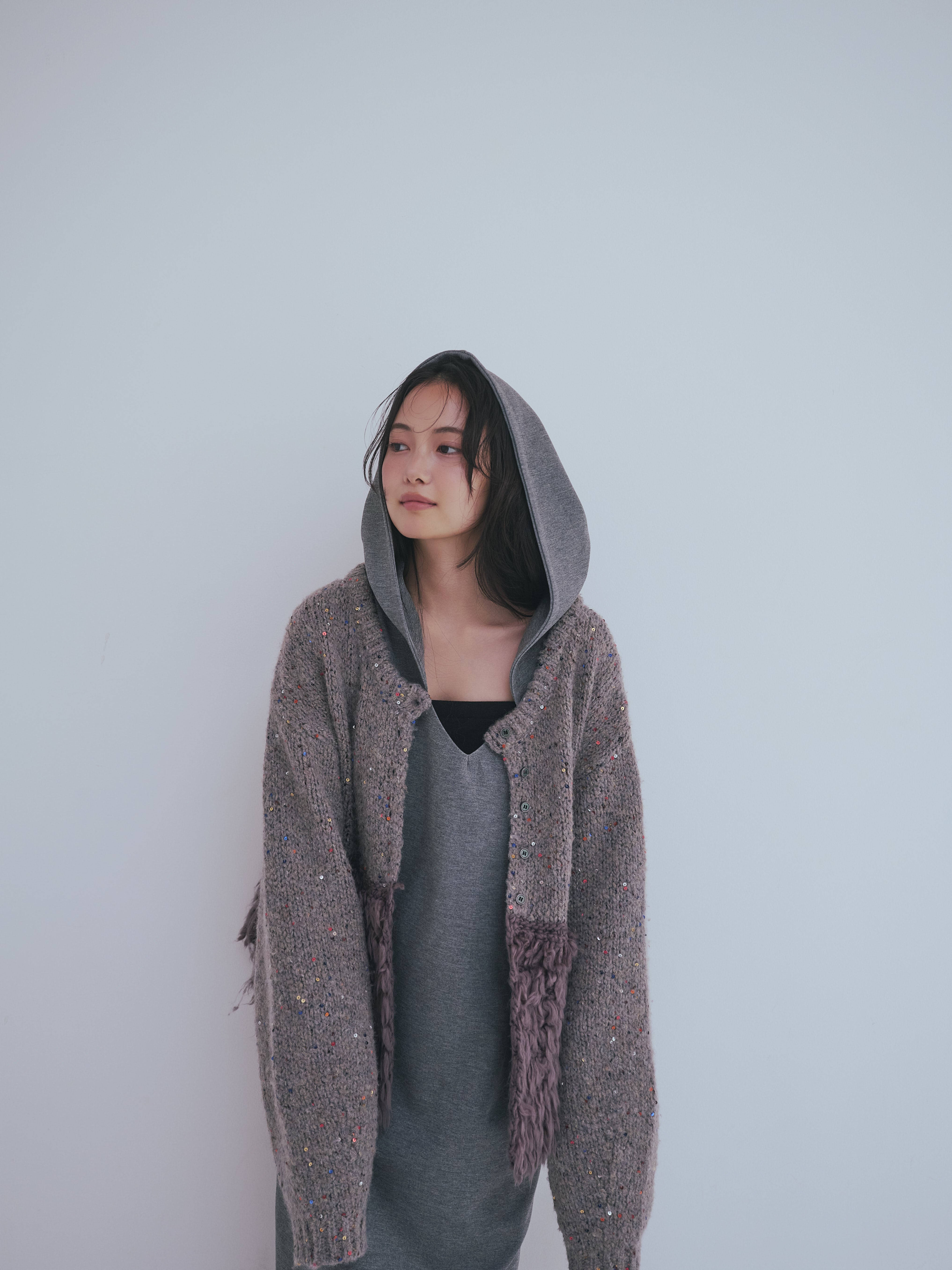 fringe design gritter knit – andequal