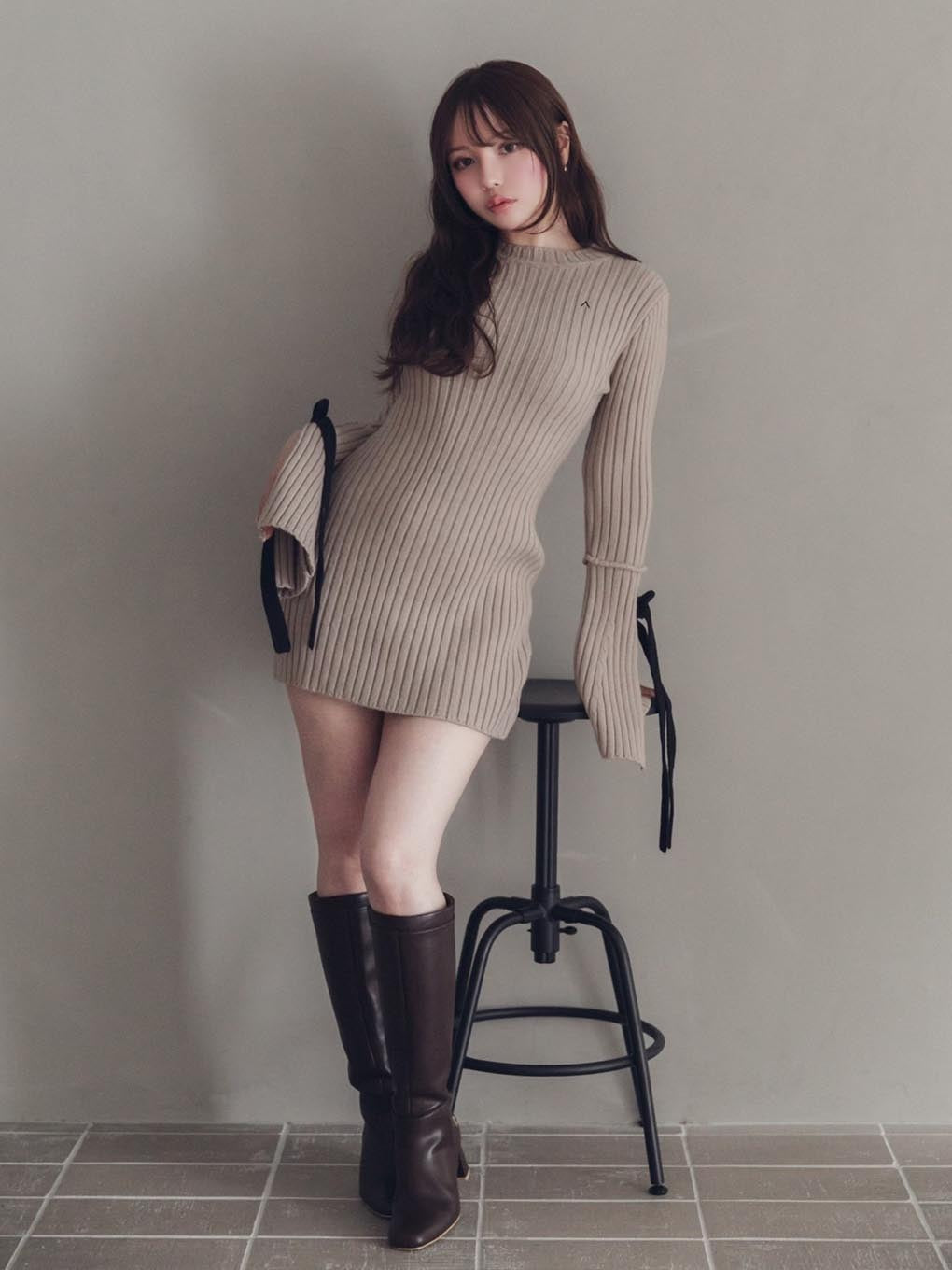 ANDMARY Hana knit mini dress andmary Hana knit mini dress andmary