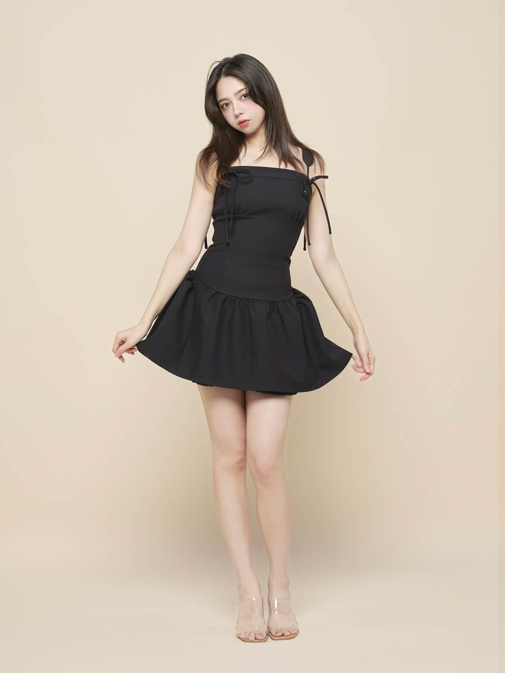 ANDMARY】Elsie flare mini dress