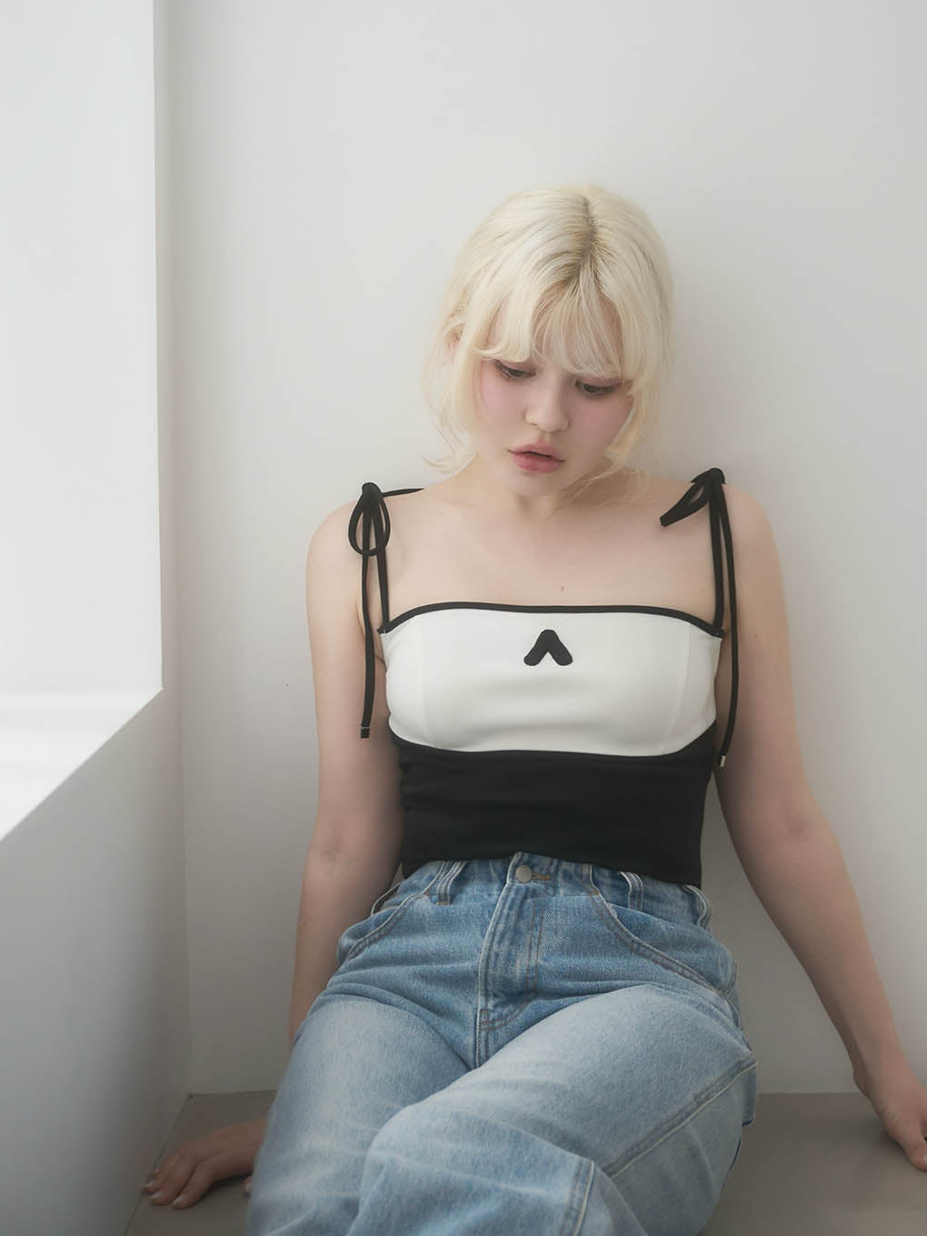 ANDMARY】Sora bicolor camisole