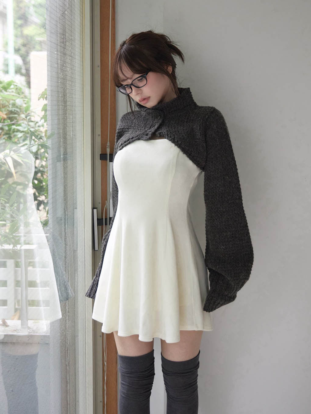 ANDMARY】Zoey velour set dress