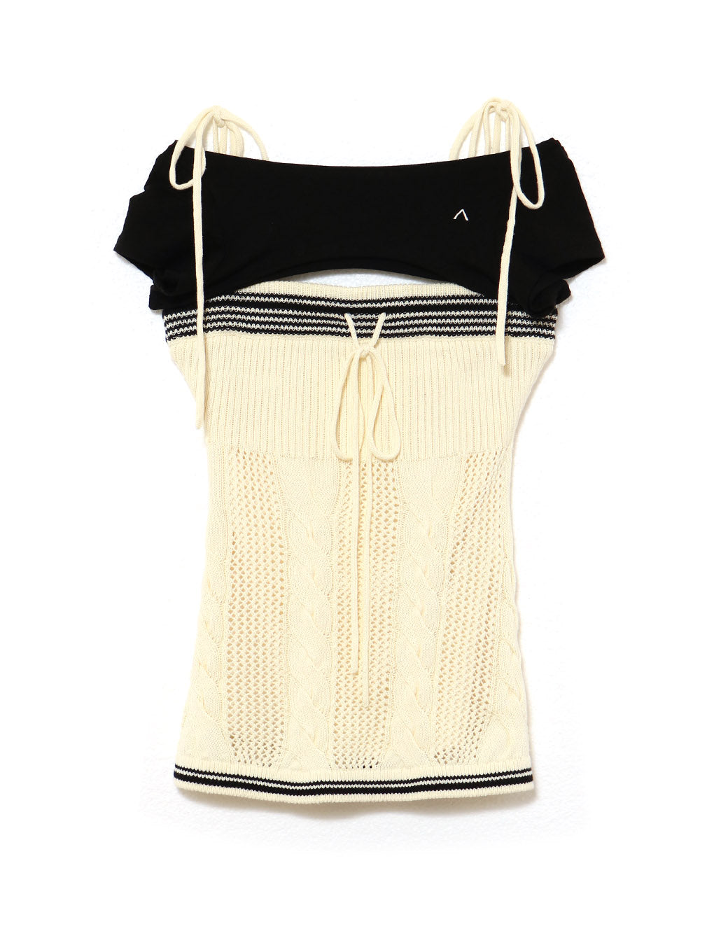 ANDMARY】Kitty cable knit tops