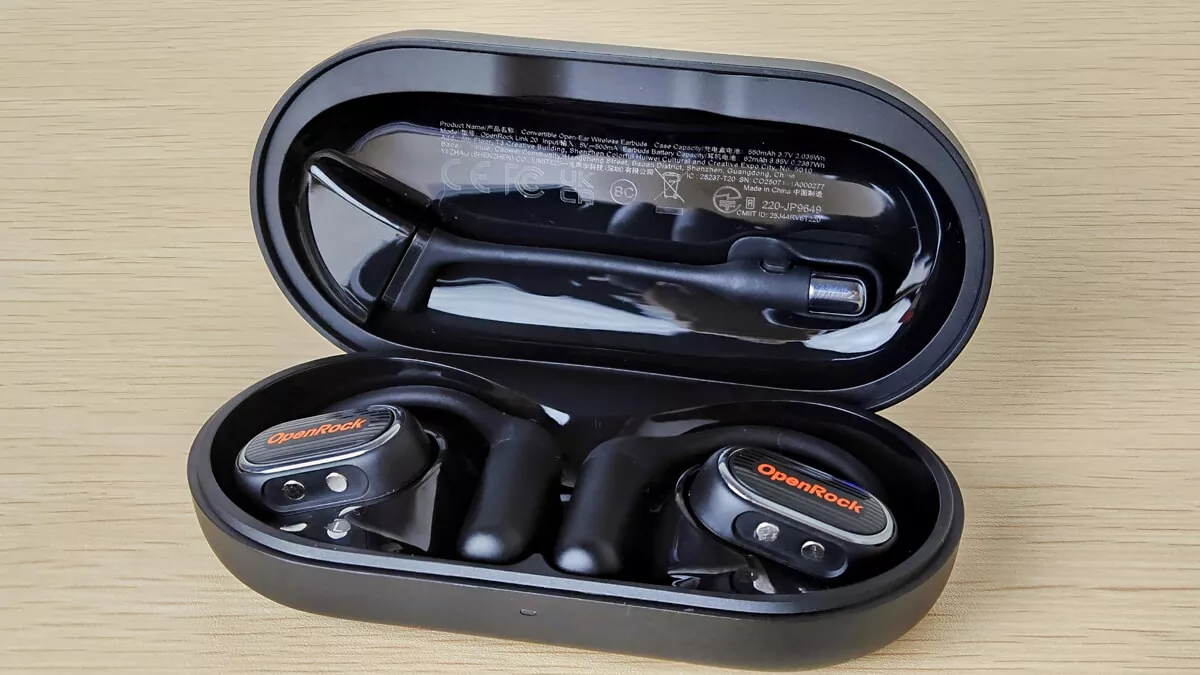 OpenRock Link 20レビュー：耳を塞がずブームマイクでクリアな通話も