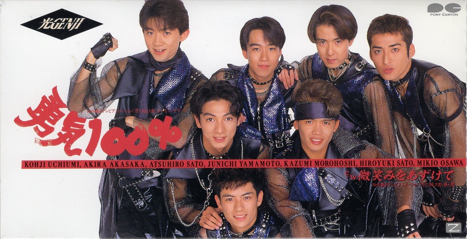 PCDA-00440 勇気100%／光GENJI #8cmCD: 8cmアニソンCDを懐古する。