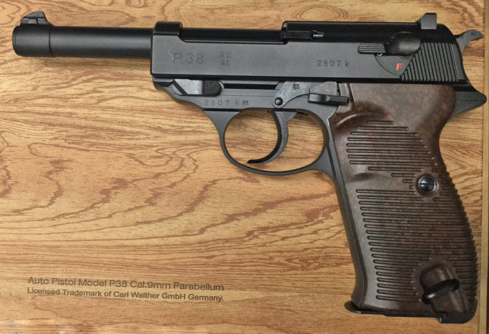 マルゼン「ワルサーP38 ac41 ガスブローバック ブラック