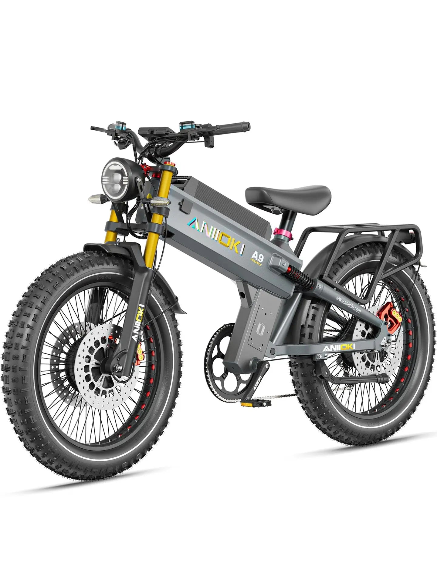 2025 Version A9 Pro Max 60V Dual Motor Ebike - aniiokiebike
