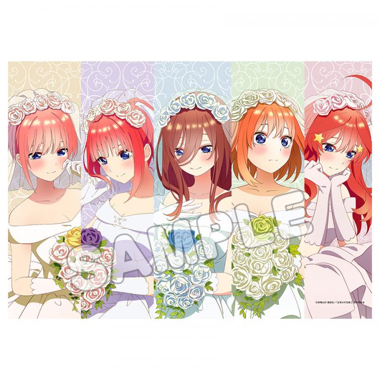 描き下ろしB2タペストリー／ドレス／五等分の花嫁∬ | TBS・MBSアニメ